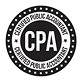 Certified Public Accountant (CPA) licensed firm seal
