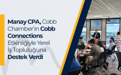 Manay CPA, Cobb Chamber’ın Cobb Connections Etkinliğiyle Yerel İş Topluluğuna Destek Verdi