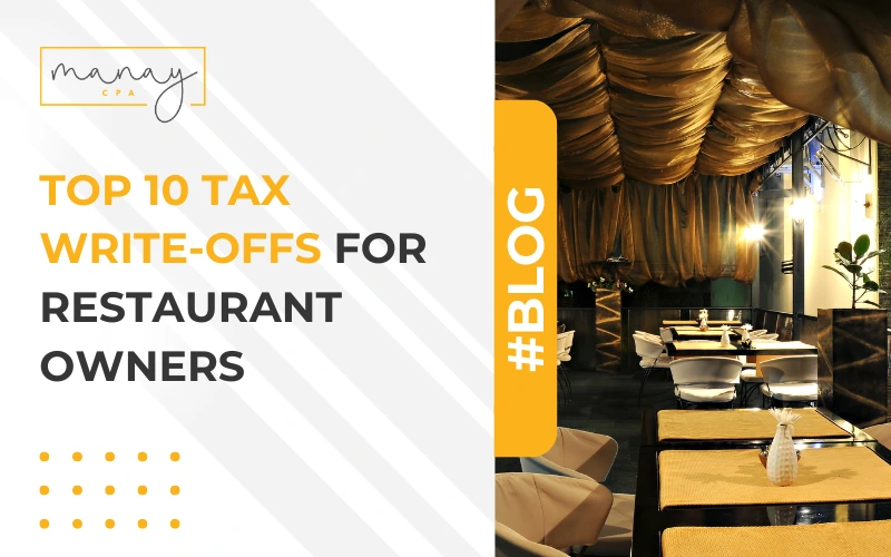 Top 10 Tax Write-offs for Restaurant Owners