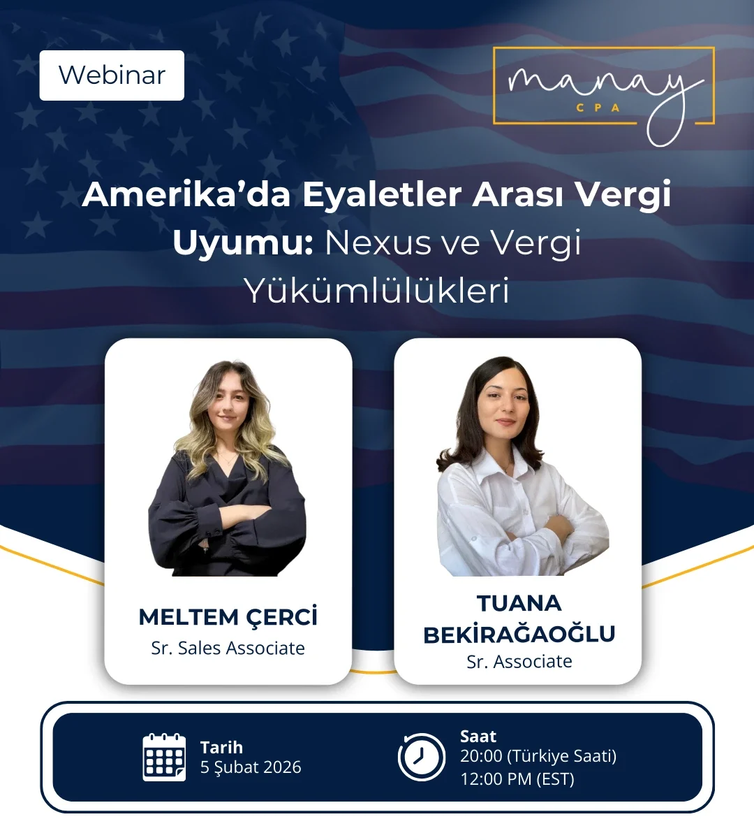 Amerika’da Eyaletler Arası Vergi Uyumu: Nexus ve Vergi Yükümlülükleri