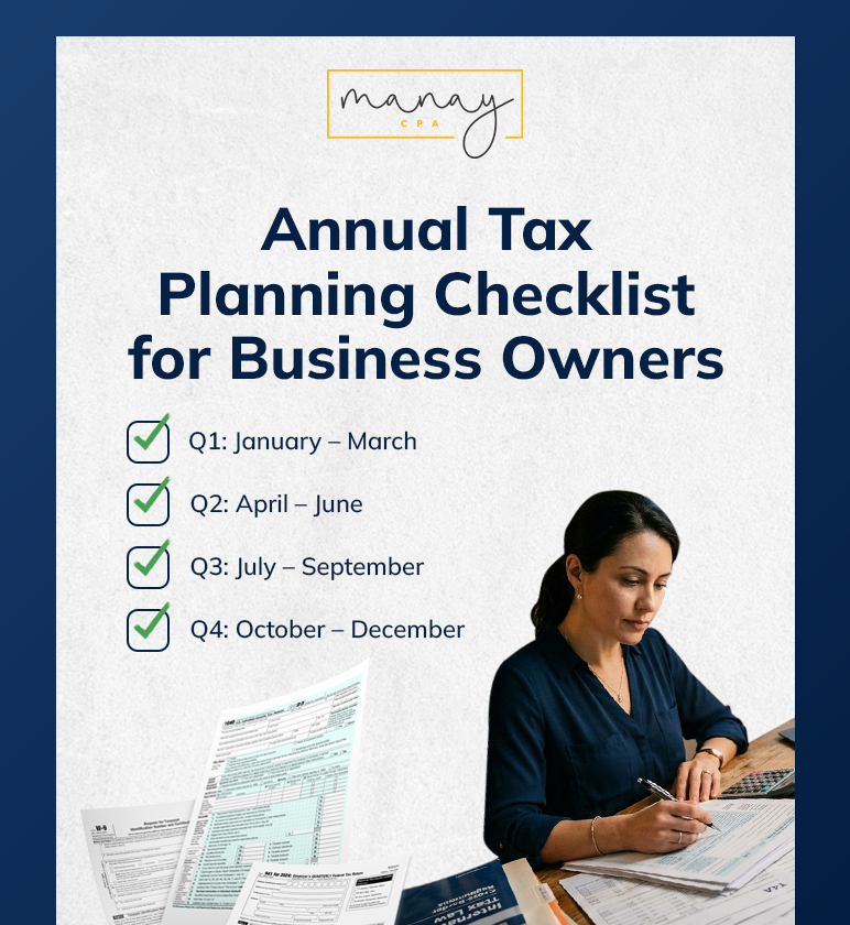 Annual Tax Planning Checklist for Business Owners